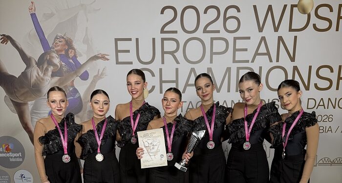 Vrščanke vicešampionke Evrope u sportskom plesu