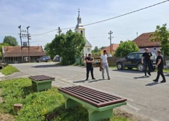 Nastavak uređenja u centru Kajtasova