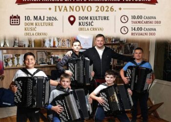 „Karavan harmonike“ u nedelju u Kusiću