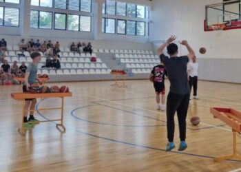U Beloj Crkvi održan turnir u brzom šutiranju trojki (VIDEO)