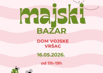 KC Vršac: Majski bazar Udruženja kreativaca Vršac