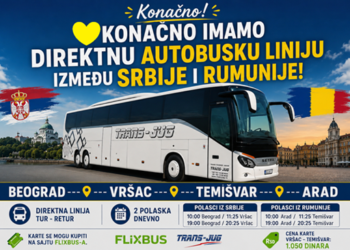 Vest koja je odjeknula: Uspostavlja se autobuska linija Vršac – Temišvar