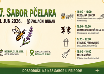 Sabor pčelara u Devojačkom Bunaru okuplja ljubitelje prirode i tradicionalnih proizvoda