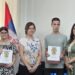 Plandište: Za postignute uspehe nagrađeni učenici Aleksandra Maričić i Ognjen Ćorda
