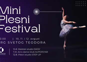 KC Vršac: Mini plesni festival od 10. do 12. avgusta na Trgu Svetog Teodora