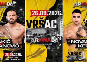 Armmada 26. septembra u Vršcu : Dva Aleksandra ponovo će napuniti Milenijum!