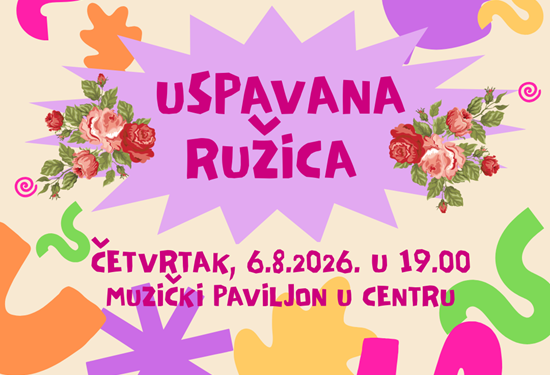 KC Vršac: Predstava za decu „Uspavana Ružica“