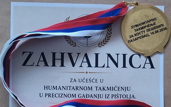 Vršački strelci „Komete“ uspešni na humanitarnom takmičenju u Lazarevcu