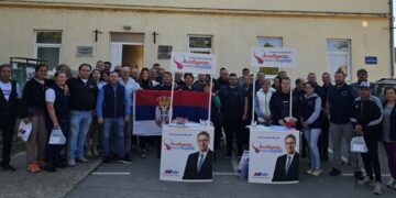 SNS u Dobrici: Snaga zajedništva, pozitivna energija i podrška Aleksandru Vučiću