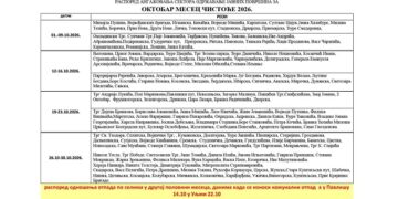 JKP Drugi oktobar: Akcija „Oktobar mesec čistoće“