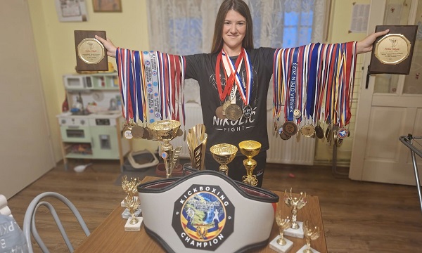 Milica Nikolić među 100 najuspešnijih mladih sportista Srbije