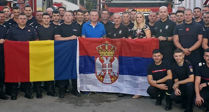 Opština Bela Crkva uručila priznanja članovima Kopnenog tima Sektora za vanredne situacije iz Rumunije