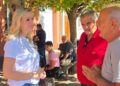 Velika podrška politici mira i napretka: OO SNS Bela Crkva organizovao štand u Dupljaji