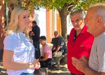 Velika podrška politici mira i napretka: OO SNS Bela Crkva organizovao štand u Dupljaji