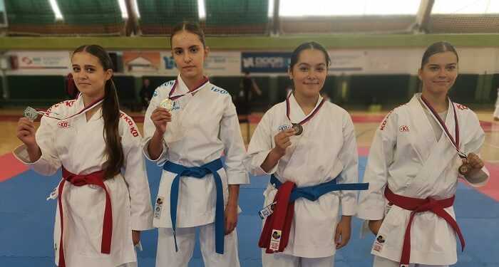 Četiri medalje za karatiste na prvenstvu Vojvodine