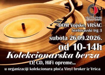 KC Vršac: Kolekcionarska berza 26. septembra