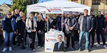 SNS Alibunar među meštanima Lokava: Razgovor sa građanima put do konkretnih rešenja