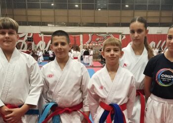 Karatisti Agrobanata osvojili sedam medalja na međunarodnom turniru u Novom Sadu