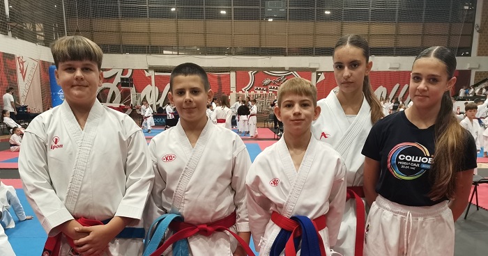 Karatisti Agrobanata osvojili sedam medalja na međunarodnom turniru u Novom Sadu