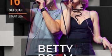 Betty Boom 16. oktobra u Studiu Centra Millennium
