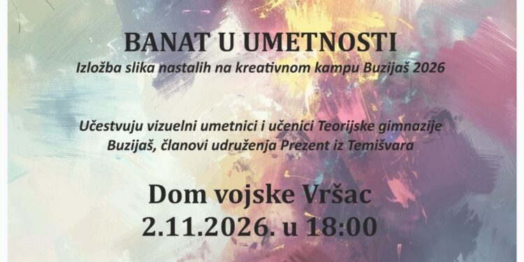 KC Vršac: Izložba „Banat u umetnosti“