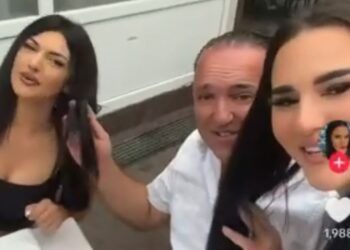 Skandalozno: Vođa „studenata“ iz Plandišta u provodu sa Crnom Mambom (VIDEO)