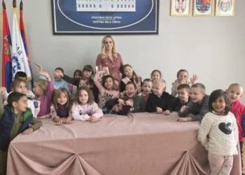 Tatjana Kokar ugostila mališane PU „Anđelka Đurić“