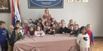 Tatjana Kokar ugostila mališane PU „Anđelka Đurić“
