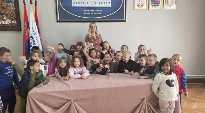 Tatjana Kokar ugostila mališane PU „Anđelka Đurić“