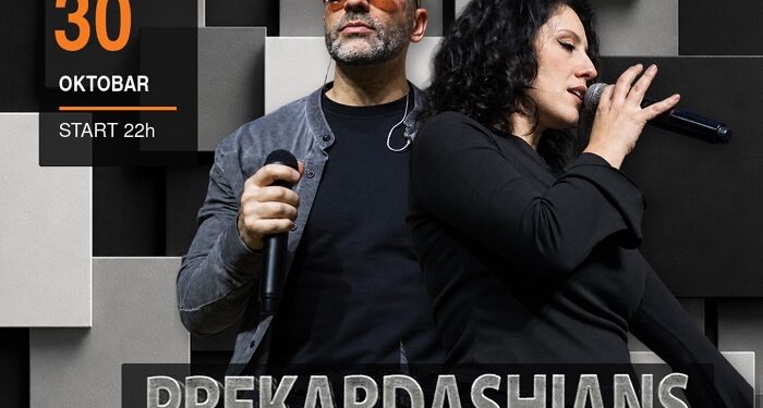 PREKARDASHIANS 30. oktobra u Studiu Centra Millennium