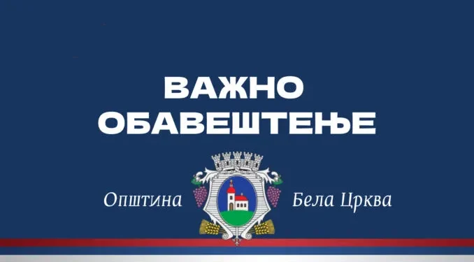 Važno obaveštenje Opštine Bela Crkva: Ne palite žetvene ostatke!