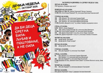 Gradska biblioteka: Dečja nedelja 2026.