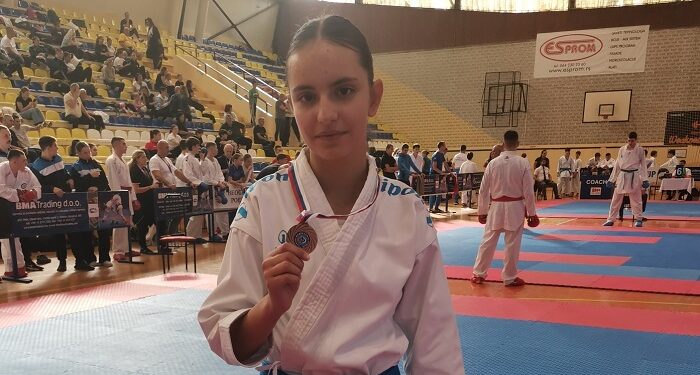 Bronzana medalja za Unu Majkić na prvenstu Srbije