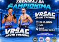 Kabinet gradonačelnice: Treniraj sa šampionima u Vršcu – Jedinstvena prilika za trening i druženje sa vrhunskim MMA borcima